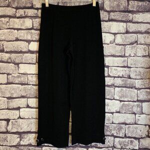 Coldwater Creek Black Crop Pants Size XS